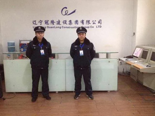 冠隆建設(shè)集團(tuán)保安案例